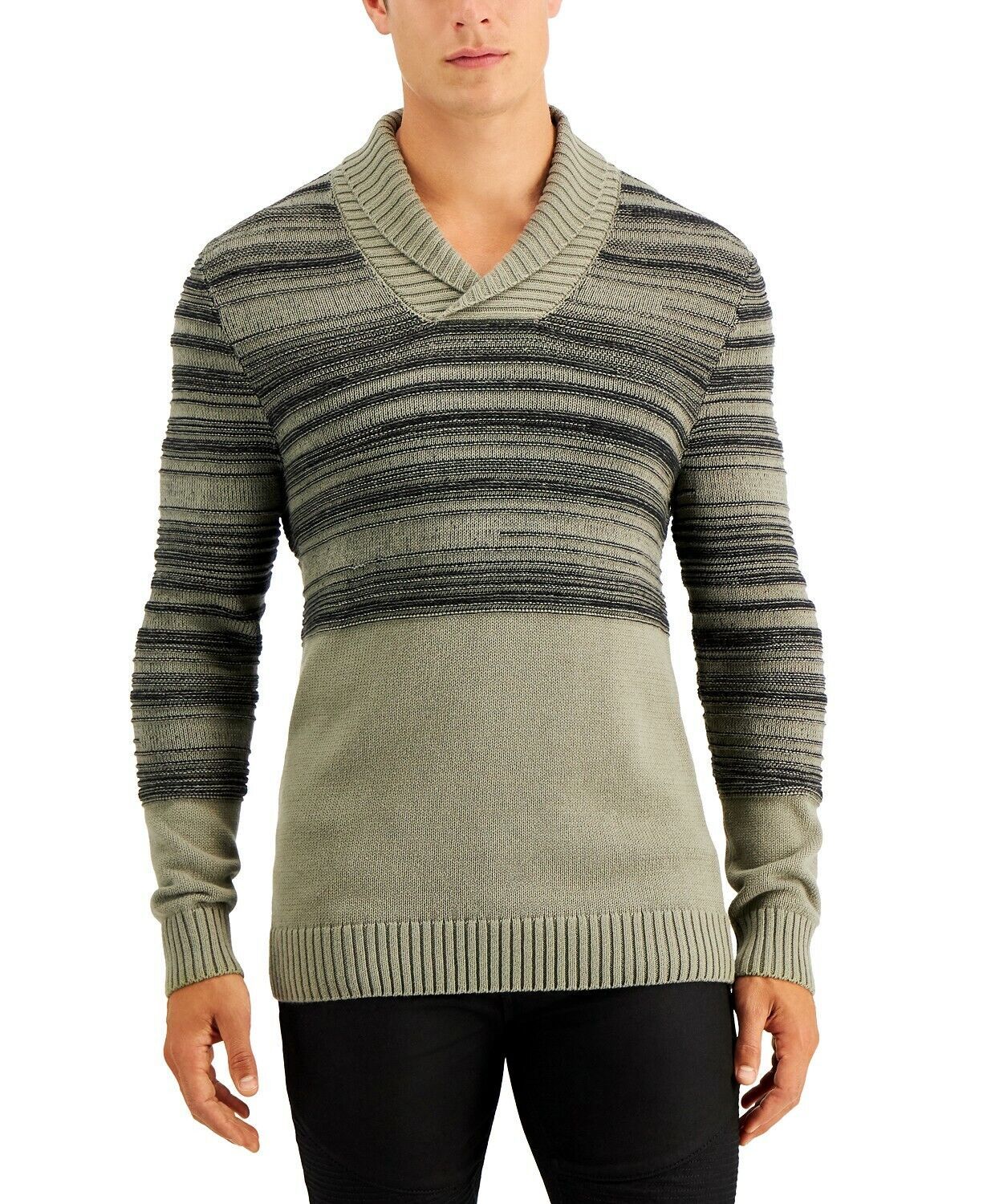 Primary image for INC Men's Lantern Sweater Green Tea Leaf-Size Medium