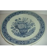 Boch Royal Sphinx Holland Delft Floral Charger Plate         RIA - £40.08 GBP