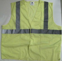 Cordova High Visibility Safety Vest Class 2 Yellow Size XXL ANSI/ISEA - $10.84