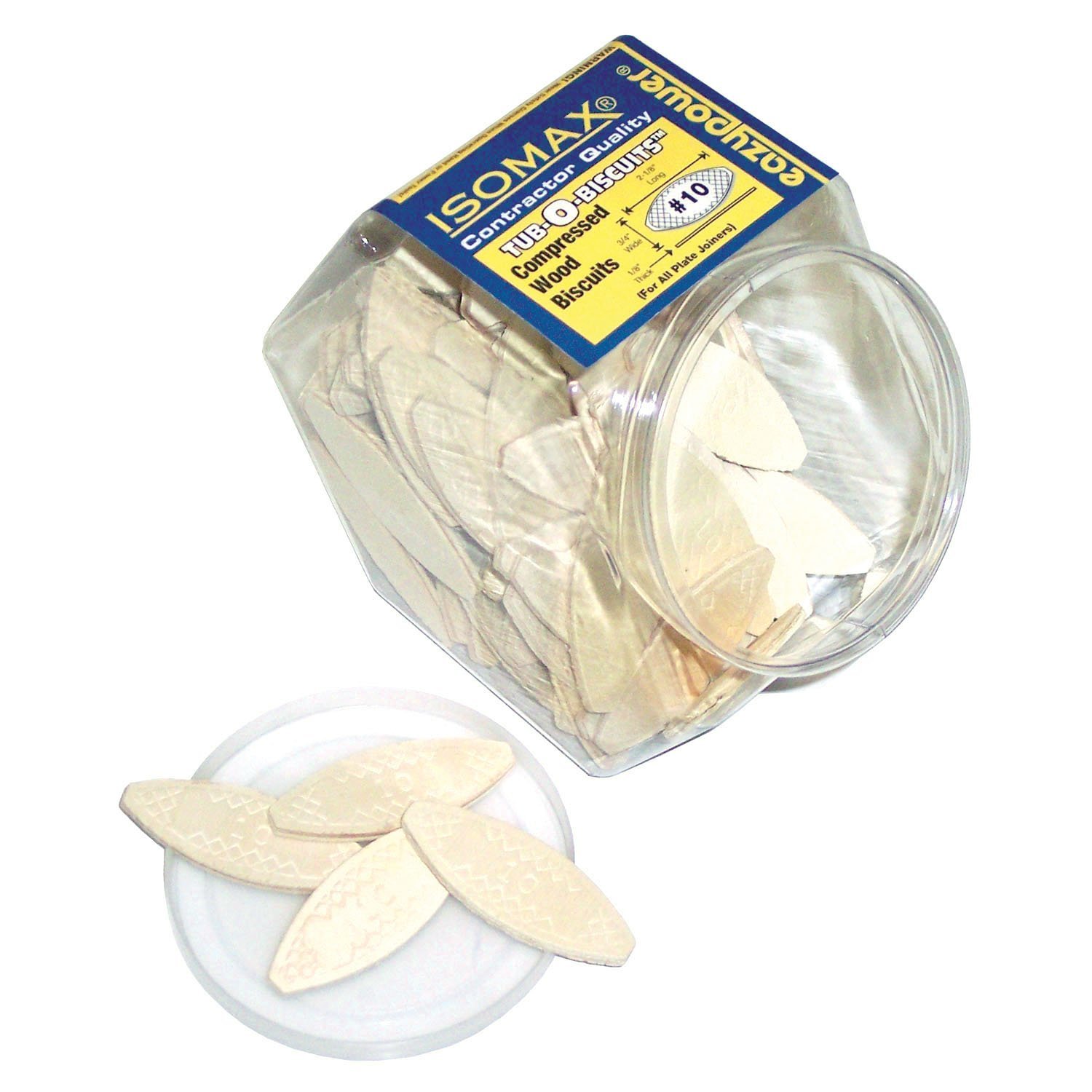 EAZYPOWER 39428 75PK #10 Wd Biscuit, - £16.20 GBP