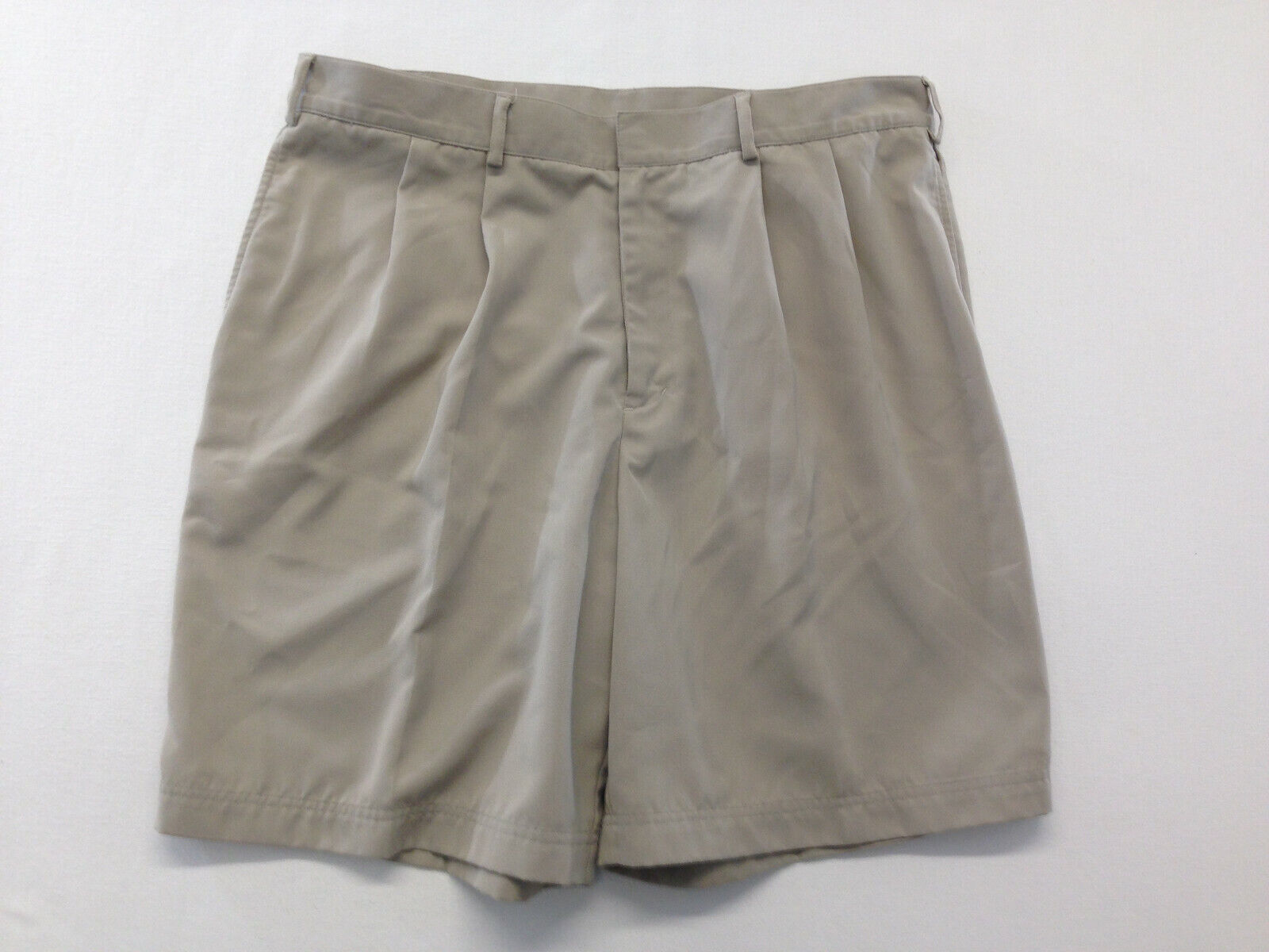 Alpine Golf Collection Men&#39;s Size 38 Beige Textured Cargo Style Walking ... - $7.92