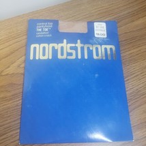 Vintage Nordstrom Control Top cotton Pantyhose  3319 Soft Beige - $10.89