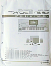 Yamaha Tyros 3 Digital Workstation Original Overall Circuit Diagram / Sc... - €76,78 EUR