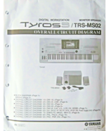 Yamaha Tyros 3 Digital Workstation Original Overall Circuit Diagram / Sc... - €76,67 EUR