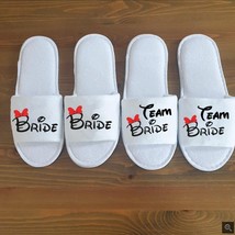 bride to be bridesmaid slipper Wedding Engagement spa travel trip Bachelorette h - £12.22 GBP