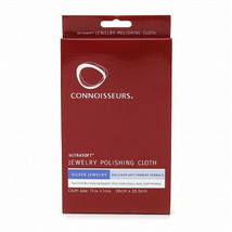 Two Cloth Connoisseurs Ultrasoft Silver Jewelry Polishing Cloth 11&quot; x 14&quot; - £13.21 GBP