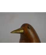 Brass and Wood Penguin Sculpture Frederick Cooper? MCM Art Figurine Bird... - £189.20 GBP