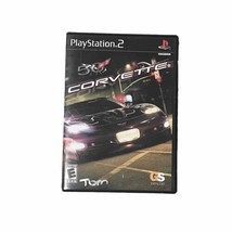 Corvette (Sony PlayStation 2, 2004) PS2 Video Game With Manual (Writing On Case) - £6.31 GBP