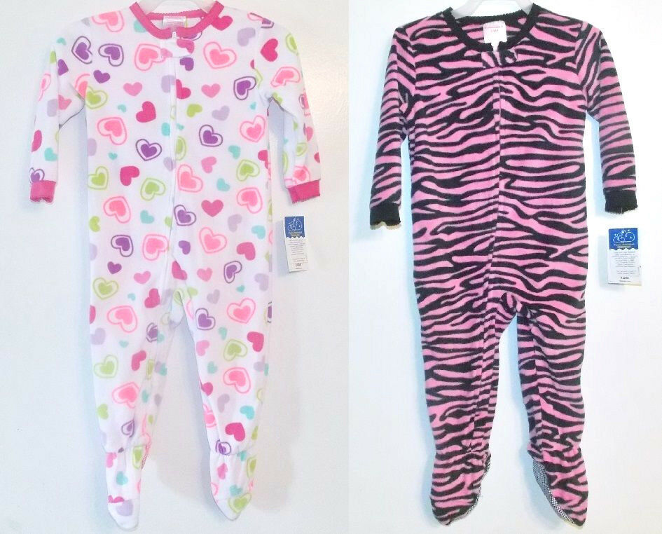 Garanimals Infant Toddler Girls Blanket Sleepers Sizes 24M and 5T NWT - $6.99