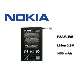 BATTERIE ORIGINE NOKIA BV-5JW BV5JW OEM 1450mAh 5,5Wh 3,8V LUMIA 800 800... - $12.18