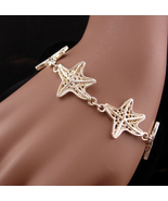 Vintage sterling STARFISH bracelet - Mermaid gift - Nautical Jewelry - s... - £95.62 GBP