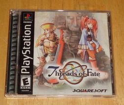 PlayStation 1 PS1 PSX Threads of Fate Video Game - CIB Complete, Manual Damaged - £33.11 GBP