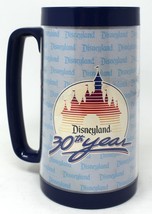 Disneyland 30th Year Thermal Coffee Cup Mug by Thermo Serv Vintage Colle... - £7.66 GBP