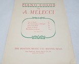 L&#39;Habitant en Route by A. Melecci Piano Solo 1947 Sheet Music - $22.98