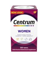 BestBy10/25 Centrum Multivitamin Women Iron Vitamin D3 B Vitamins 120 Count - $322.89 MXN