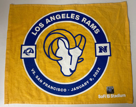 LA Rams vs. San Francisco Rally Towel 1/9/22 - SoFi Stadium - £10.86 GBP
