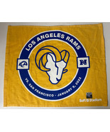 LA Rams vs. San Francisco Rally Towel 1/9/22 - SoFi Stadium - £10.99 GBP