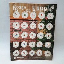 Kappie 1982 Trim Your Tree Stitch and Stuff Cross Stitch 50 Pattern Booklet 36   - $23.00