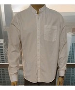 21 Men Button Up Shirt Long Sleeve White XL - $185.64 MXN
