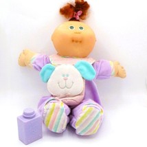 1988 CPK Transitional Doll By Coleco &amp; Hasbro Red Hair Green Eyes Outfit - $15.84