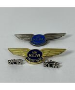 Vintage KLM Airline Junior Winged Stewardess Pin Badge Pilot &amp; Lapel Pins - €10,47 EUR