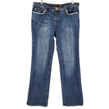 Vertigo Womens Jeans Size 14 Straight Leg 36x33 Bling Rhinestones Vintage - £21.87 GBP