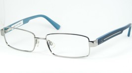Calvin Klein cK5233 028 Silver /BLUE Eyeglasses Glasses Frame 54-16-140 (Notes) - £54.91 GBP