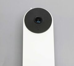Google Nest GWX3T GA01318-US WiFi Smart Video Doorbell (Battery) - White READ image 2