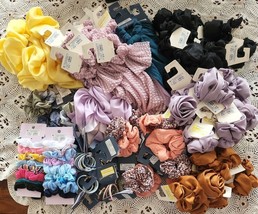 Lot of 83 ~ Head Bands ~ Hair Ties ~ Hair Twisters ~ Bows ~ Hair Accessories (3) - £47.83 GBP