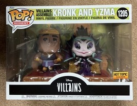 Funko Pop! #1205 Disney Villains Assemble Kronk And Yzma Hot Topic Exclusive - £37.67 GBP