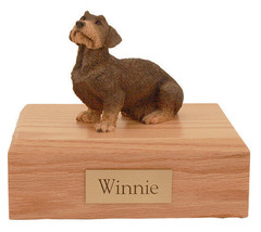 Wire Haired Dachshund Pet Funeral Cremation Urn Avail in 3 Diff Colors &amp;... - £135.38 GBP+