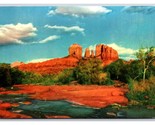 Castello Rock Quercia Creek Canyon Arizona Az Unp Non Usato Cromo Cartol... - $3.36