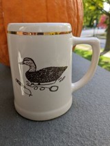 Tom Braham duck mug stein  Conrad Crafters 79&#39; Lehigh Valley  ducks unli... - $19.99