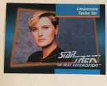 Star Trek The Next Generation Trading Card #18 Tasha Yar Denise Crosby - £1.57 GBP