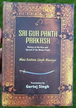 Sri guru panth prakash rise of khalsa rattan singh bhangu sikh english b... - $48.49