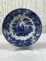 SPODE - Blue Room Collection  &quot;GIRL AT WELL&quot; Porcelain Plate 6 in- Excellent - £11.89 GBP