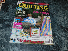 Quilting Today Magazine June 2002 No 90 Family Treasure - $2.99