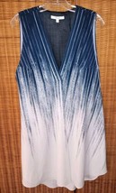 Derek Lam 10 Crosby Tunic  Dress Sz.10 Ombrè Striped Sleeveless A-line - $46.46