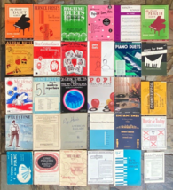 Vintage Lot of 30 Song Folio Piano Songbooks - Sheet Music - £44.84 GBP