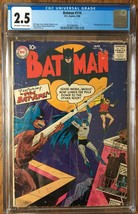 Batman #114 (1958) CGC 2.5 -- O/w to white pages; Full page ad for Lois Lane #1 - £107.67 GBP