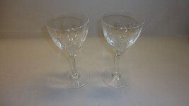 Pair Fine Crystal Stemware Wine Glasses - £25.23 GBP