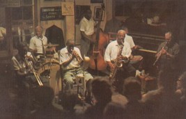 Preservation Hall Dixieland Jazz New Orleans Louisiana LA Postcard C36 - £2.36 GBP