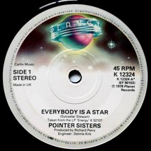 [UK Import] The Pointer Sisters - Everybody Is A Star / Lay It On The Line [7&quot;] - £3.58 GBP
