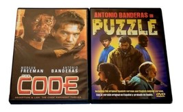 The Code &amp; Puzzle DVD Antonio Banderas Movies - $5.65