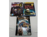 Lot Of (3) Mystery Adventure Campy PC Video Games The Phantom Of The Opera+ - $44.54