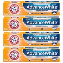 4-New Arm & Hammer Advance White Extreme Whitening Toothpaste Clean Mint - 6 O - $36.99