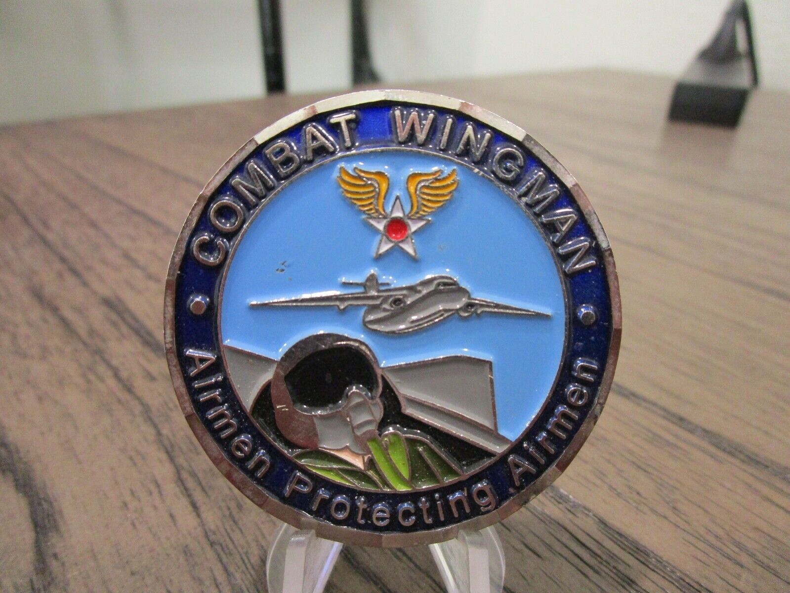 United States Air Forces Europe Combat Wingman USAFE Challenge Coin #4292 - £6.97 GBP