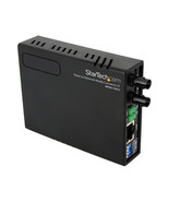 Startech MCM110ST2 MM FIBER ETHERNET MEDIA CONVERTER ST 2KM - $155.56