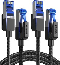 Cat 8 Ethernet Cable 2 Pack Ethernet Cable with 40Gbps 2000Mhz High Spee... - $30.45