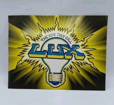 The Man They Call Lux Promotional Sticker Bumper Sticker 4 1/2&quot; X 6&quot; Decal - $7.91